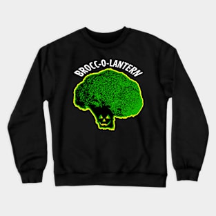 Broccoli Brocc-O-Lantern Crewneck Sweatshirt